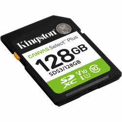 KINGSTON 128GB SDXC Canvas Select Plus Gen3 150MB