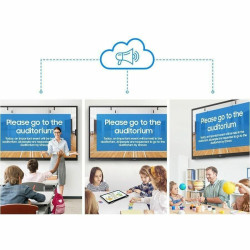 SAMSUNG 86in Interactive display WAF series