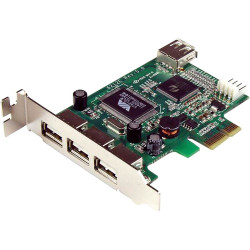 StarTech.com 4 Port LP PCI Express USB Card