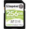 KINGSTON 256GB SDXC CANVAS SELECT PLUS