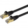 StarTech.com 7 FT SHIELDED CAT6A PATCH CABLE - BLACK