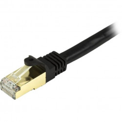 StarTech.com 7 FT SHIELDED CAT6A PATCH CABLE - BLACK