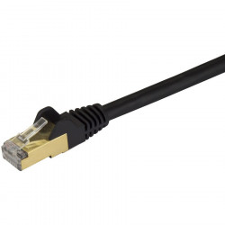 StarTech.com 7 FT SHIELDED CAT6A PATCH CABLE - BLACK