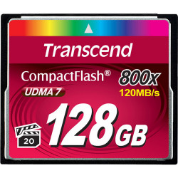 TRANSCEND 128GB CF Card (800X)