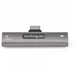 StarTech.com USB C Audio Charge Adapter with 60W PD