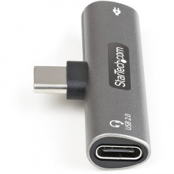 StarTech.com USB C Audio Charge Adapter with 60W PD