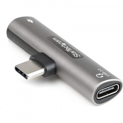 StarTech.com USB C Audio Charge Adapter with 60W PD