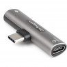 StarTech.com USB C Audio Charge Adapter with 60W PD