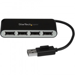 StarTech.com 4 Port USB 2.0 Hub Laptop Expansion Hub