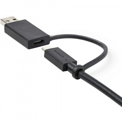 StarTech.com 1m Hybrid USB-C Cable w/ USB-A Adapter