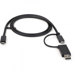 StarTech.com 1m Hybrid USB-C Cable w/ USB-A Adapter