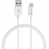 VERBATIM CHARGE SYNC LIGHTNING CABLE 1M - WHITE