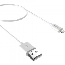 VERBATIM CHARGE SYNC LIGHTNING CABLE 1M - WHITE