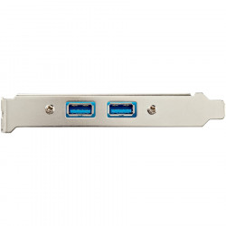 StarTech.com 2 Port USB 3 A Female Slot Plate Adapter