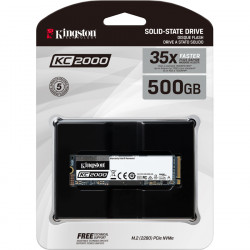 KINGSTON 500GB KC2000 M.2 2280 NVMe SSD