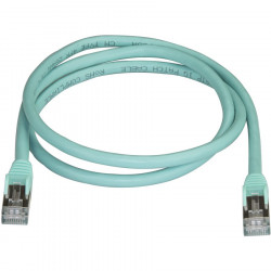 StarTech.com 1m Aqua Cat6a Ethernet Cable - STP