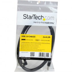 StarTech.com 6FT ANGLED MICRO-USB CHARGE SYNC CABLE