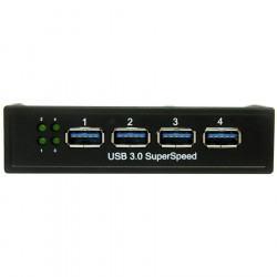 StarTech.com USB 3.0 Front Panel 4 Port Bay Hub