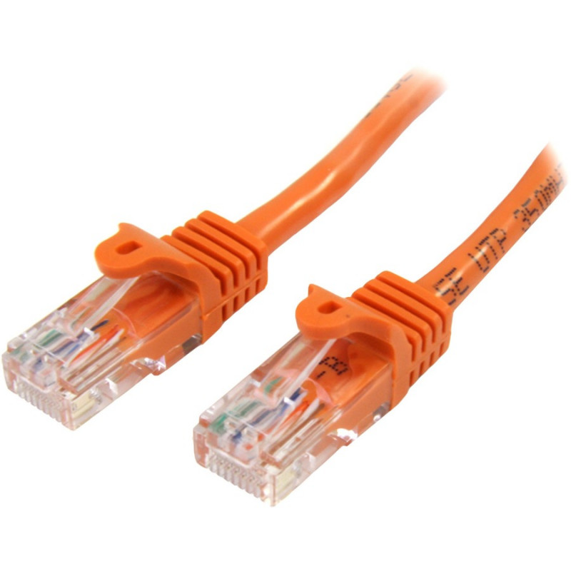 StarTech.com 1mOrangeSnaglessUTPCat5ePatchCable