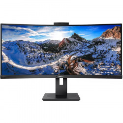 PHILIPS 346P1CRH WQHD CURVED USB-C KVM MONITOR