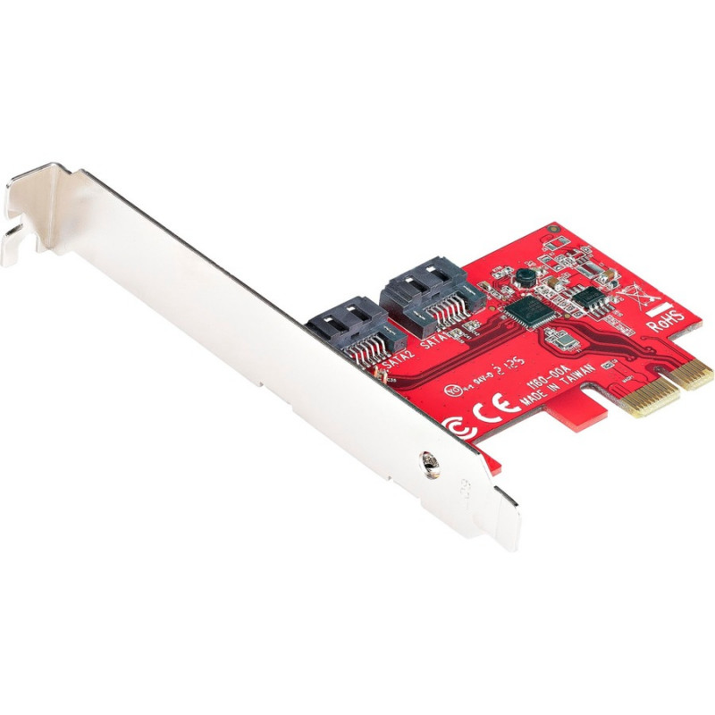 StarTech.com SATA PCIe Card 2 Ports 6Gbps Non-RAID