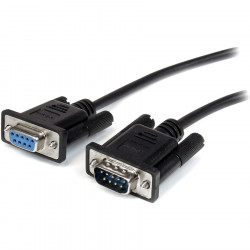 StarTech.com 3m Straight Through Serial Cable M/F BK