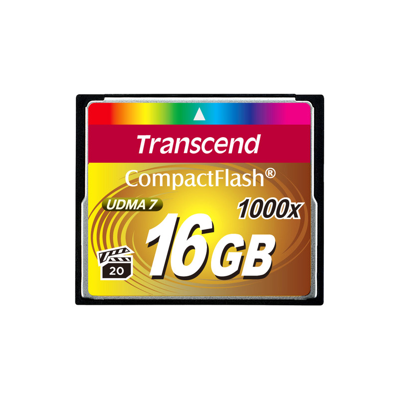 TRANSCEND 16GB CF Card (1000X)