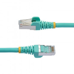 StarTech.com 1m LSZH CAT6a Ethernet Cable - Aqua