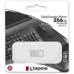 KINGSTON 256GB DT Micro USB 3.2 200MB/s Metal Gen