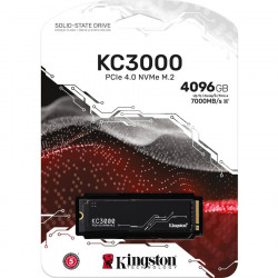 KINGSTON 4096G KC3000 NVMe M.2 SSD PCIe 4.0