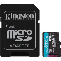 KINGSTON 128GB MSDXC CANVAS GO PLUS 170R