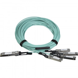 StarTech.com 15m QSFP+ Breakout Cable QSFP+ to 4 SFP+
