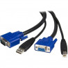 StarTech.com 3m 2-in-1 Universal USB KVM Cable