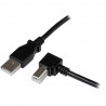 StarTech.com 2m USB 2.0 A to Right Angle B Cable M/M