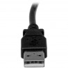 StarTech.com 2m USB 2.0 A to Right Angle B Cable M/M