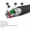 StarTech.com Cable USB to Lightning MFi Certified 1m