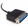 StarTech.com 10 ft USB to Parallel Printer Adapter