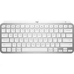 LOGITECH MX KEYS MINI WIRELESS KEYBOARD PALE GREY