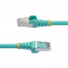 StarTech.com 50cm LSZH CAT6a Ethernet Cable - Aqua