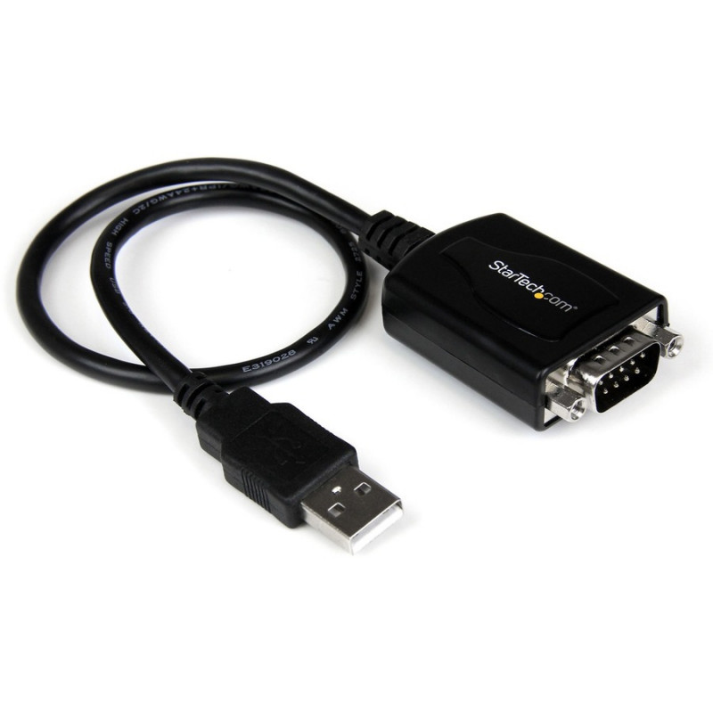 StarTech.com 1 ft USB to Serial DB9 Adapter Cable