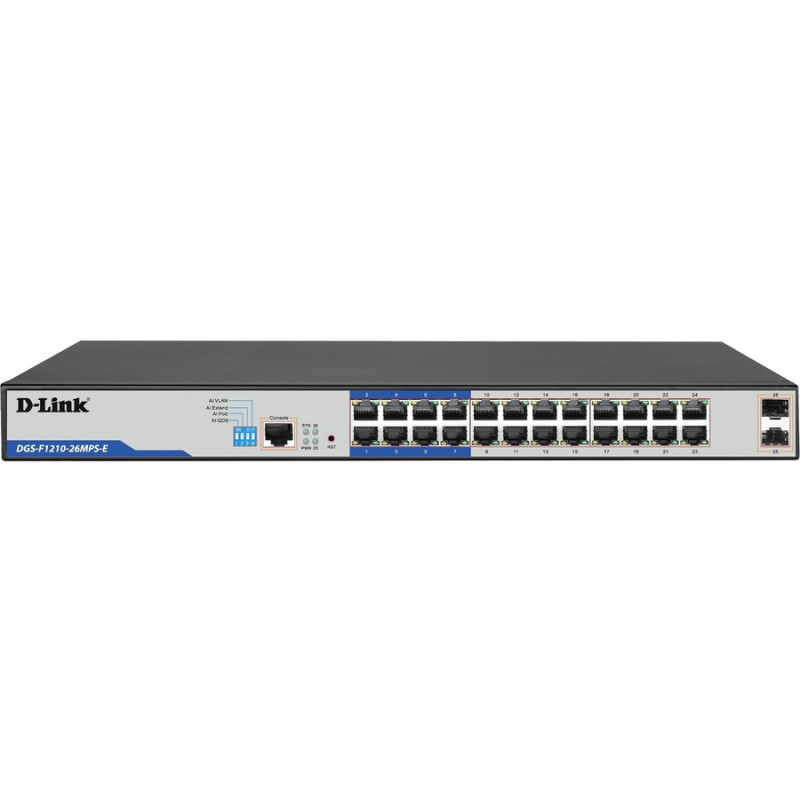 D-LINK 26-PORT GIGABIT WEBSMART POE+ SWITCH