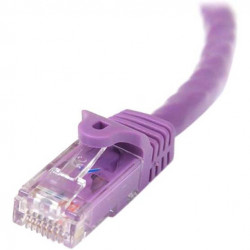StarTech.com 10m Purple Snagless Cat5e Patch Cable