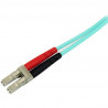 StarTech.com 10M 10 GB AQUA FIBER PATCH CABLE LC/SC
