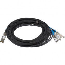 StarTech.com 5m QSFP+ Breakout Cable QSFP+ to 4 SFP+