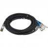 StarTech.com 5m QSFP+ Breakout Cable QSFP+ to 4 SFP+
