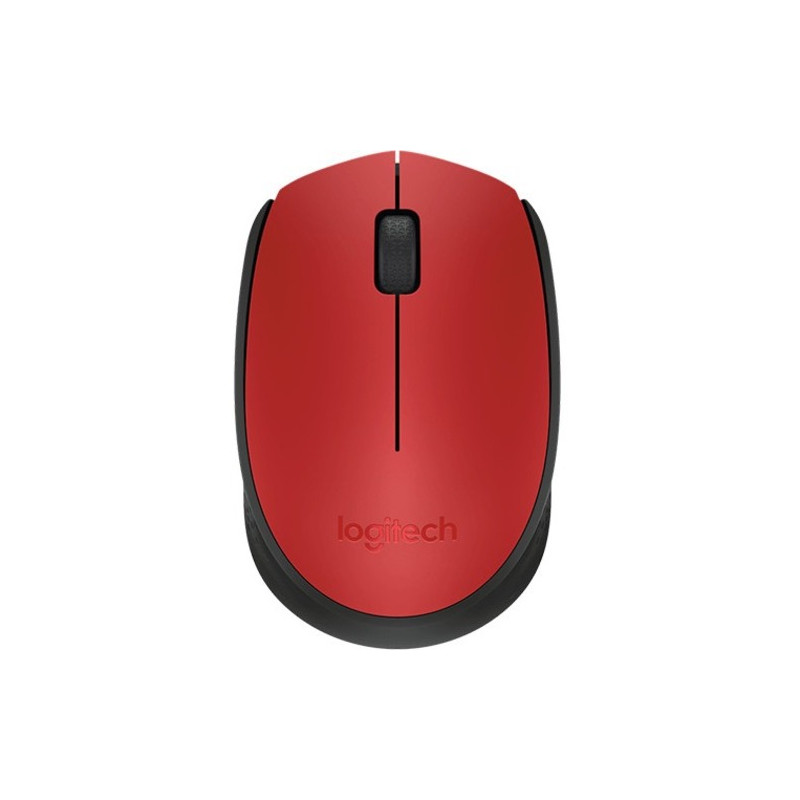 LOGITECH M171 WIRELESS MOUSE RED