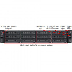 LENOVO SR550XEON SILVER 4114 10C 2.2GHZ1X16GB