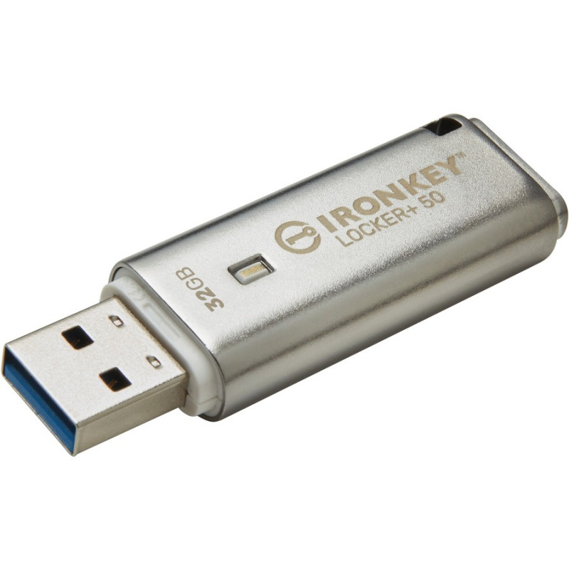 KINGSTON 32GB USB 3.2 IronKey Locker+ 50 AES USB