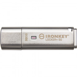 KINGSTON 32GB USB 3.2 IronKey Locker+ 50 AES USB