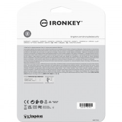 KINGSTON 32GB USB 3.2 IronKey Locker+ 50 AES USB